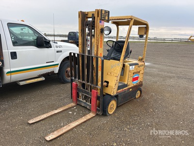 1980 Hyster E50B 5550 lb Montacargas Eléctrico
