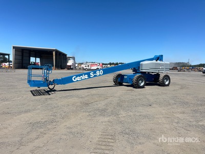 2007 Genie S-80 4WD Diesel Telescopic Boom Lift