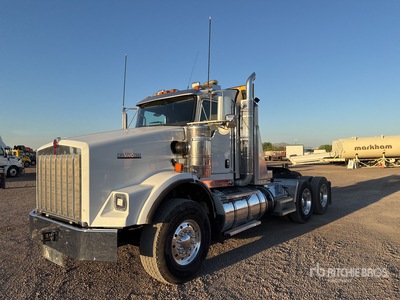 2017 Kenworth T800 6x4 Heavy Haul wide hood T/A Day Cab Truck Tractor