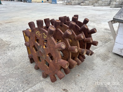 48 in عجلة ضغط الحفارة