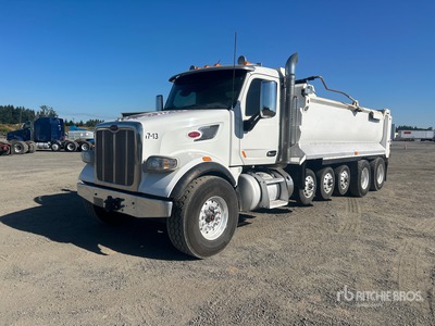 2017 Peterbilt 567 Simple 16 Camion-benne à cinq essieux