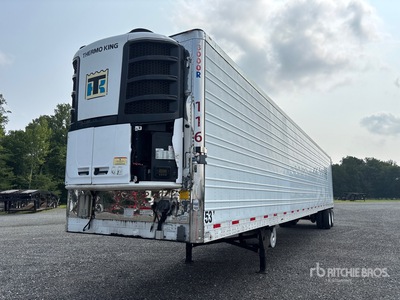 2016 Utility VS2RA 53 ft x 102 in T/A Refrigerated Trailer