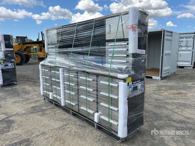 Suihe 2745 mm 30-Drawer Workbench (Unused)