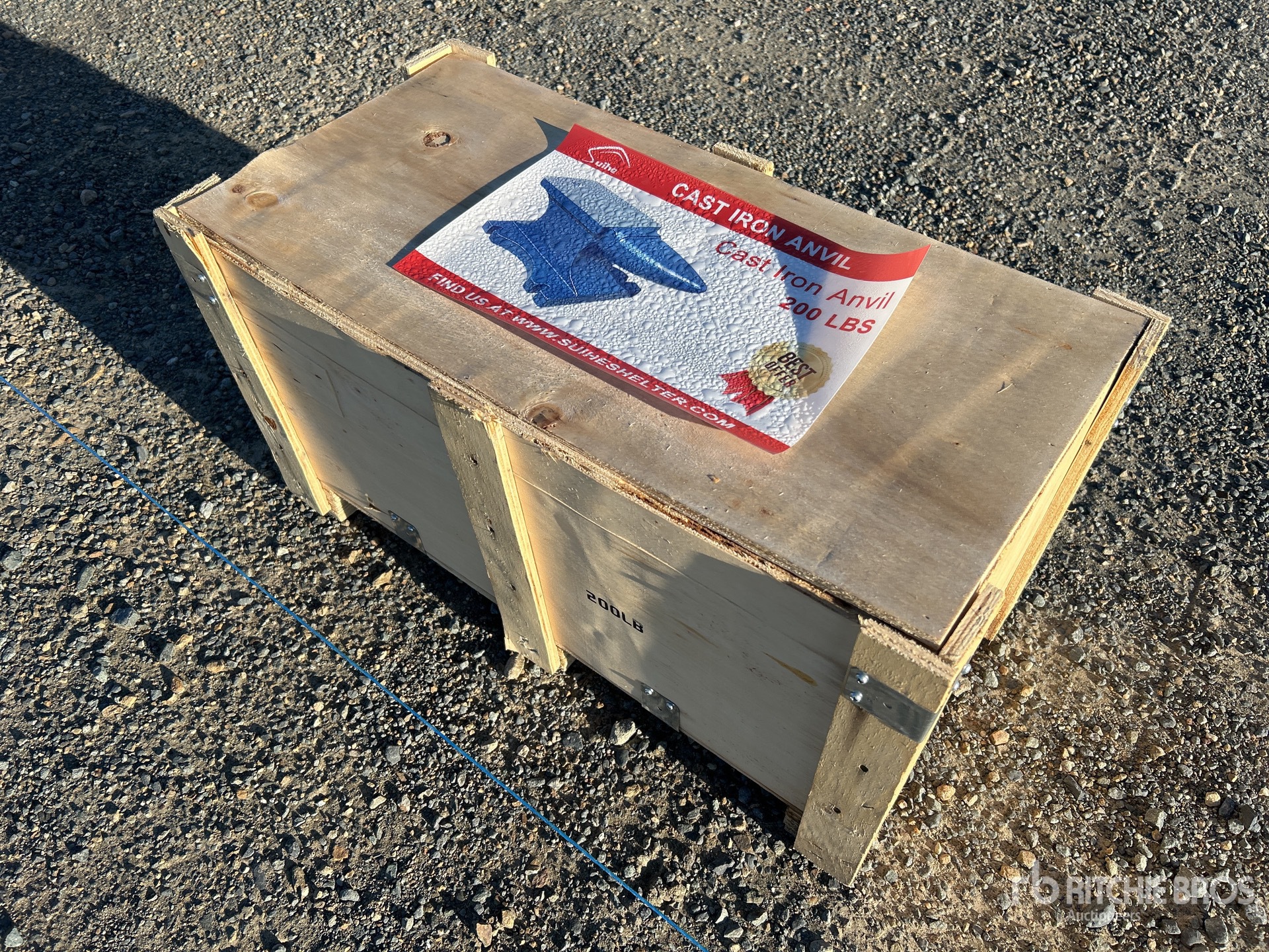 2025 Suihe 200 lb Cast Iron Anvil (Unused)