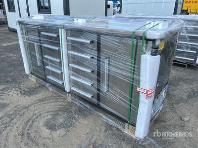 Suihe 2200 mm 10-Drawer Workbench (Unused)