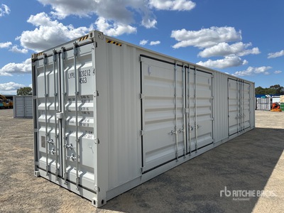 2025 40 ft High Cube Multi-Door Storage Container