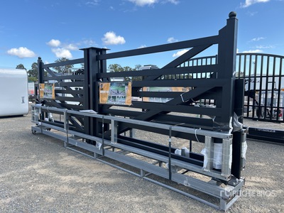 Quantity of (3) Suihe 20 ft Bi-Parting Driveway Gate (Unused)