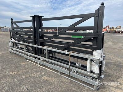 Quantity of (3) Suihe 20 ft Bi-Parting Driveway Gate (Unused)