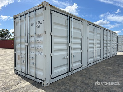 2025 40 ft High Cube Multi-Door Storage Container