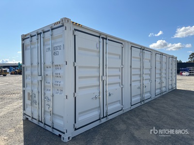 2025 40 ft High Cube Multi-Door Storage Container