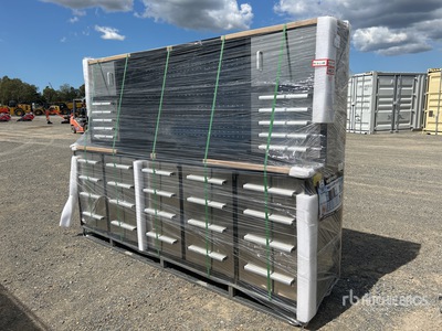 Suihe 2745 mm 30-Drawer Workbench (Unused)