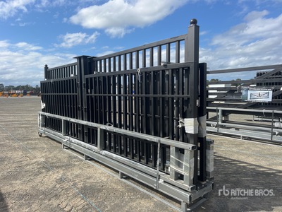 Quantity of (3) Suihe 20 ft Bi-Parting Driveway Gate (Unused)
