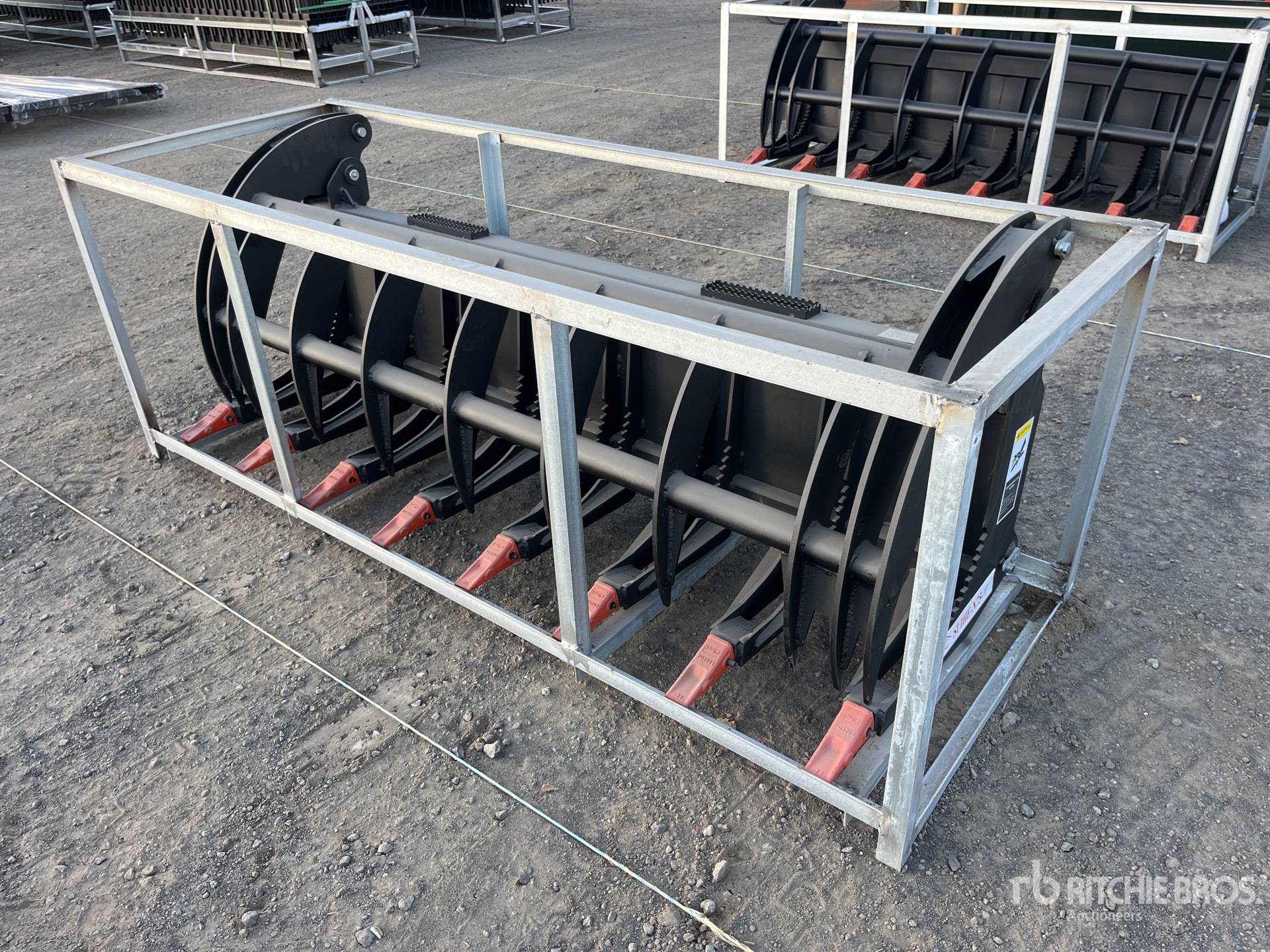 2025 Suihe 1980 mm Skid Steer Root Rake (Unused)