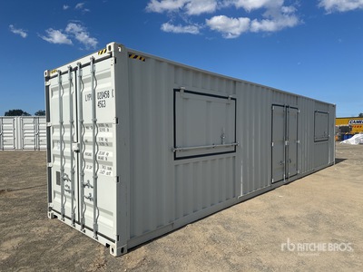 2025 40 ft High Cube Multi-Door Storage Container