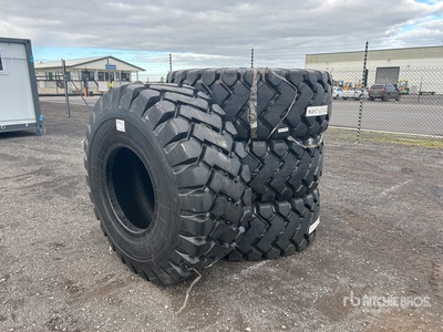 Quantity of (4) Suihe 23.5x25 Tires (Unused)