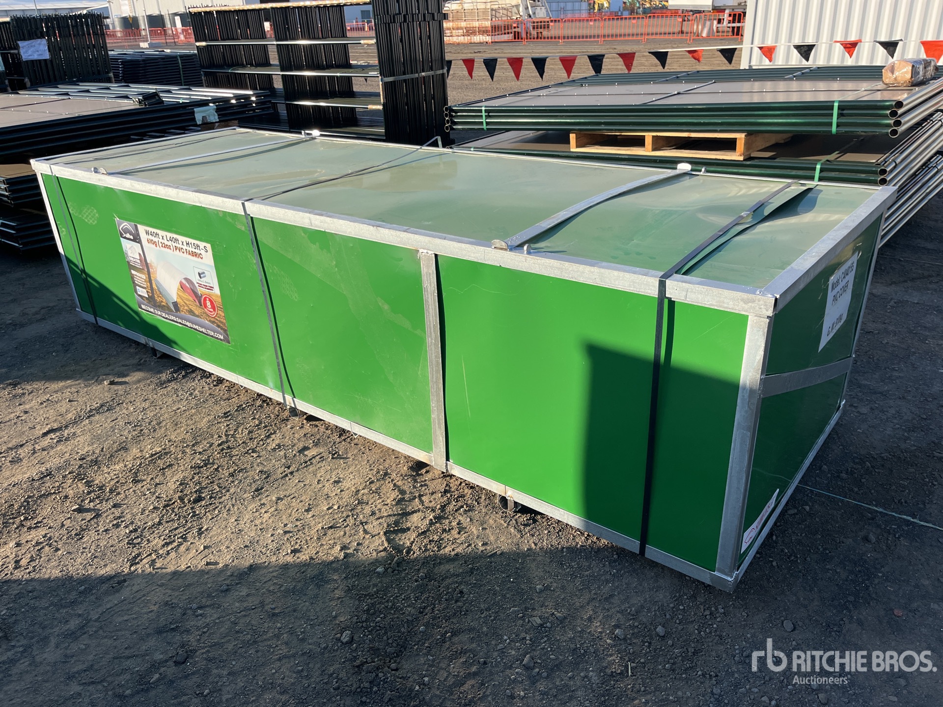 Suihe 40 ft x 40 ft x 15 ft Containerunterstand (Unused)