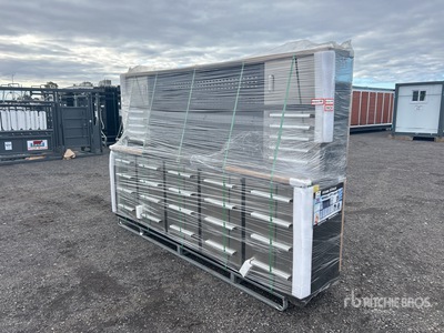 Suihe 2870 mm 30-Drawer Établi de travail (Unused)
