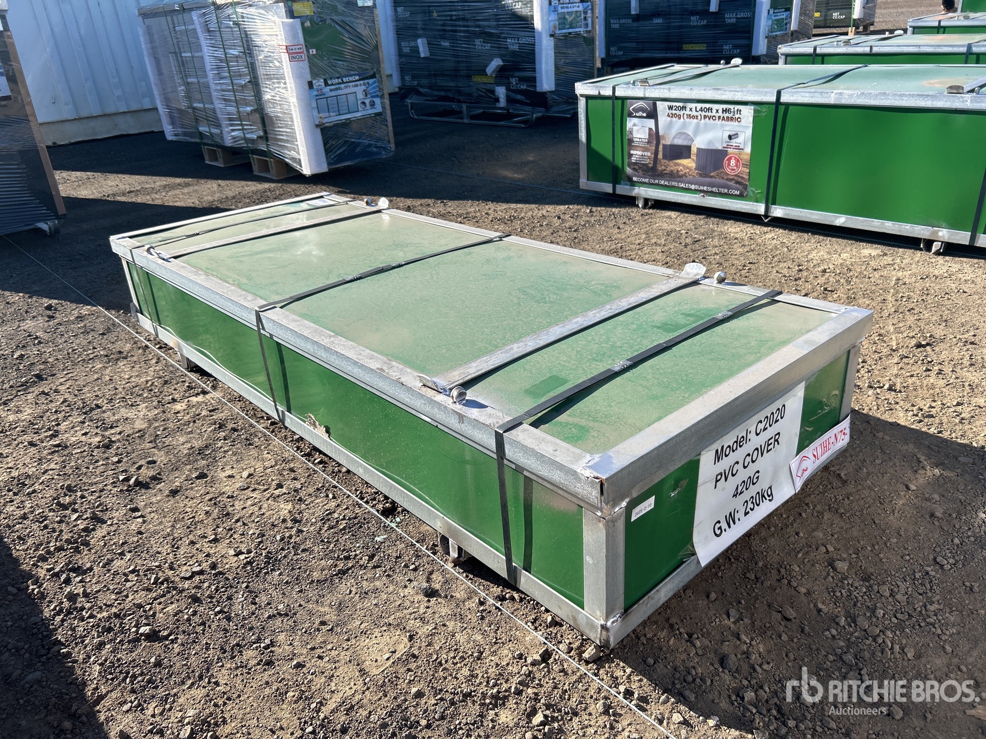 Suihe 20 ft x 20 ft x 6.5 ft Container Shelter (Unused)