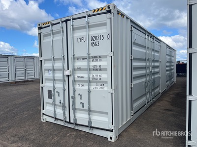 2025 40 ft High Cube Multi-Door Contenedor de almacenamiento