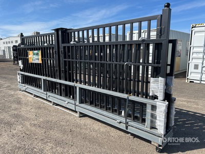 Quantity of (3) Suihe Bi-Parting Driveway Gate (Unused)