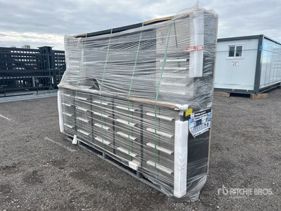 Suihe 2870 mm 30-Drawer Établi de travail (Unused)