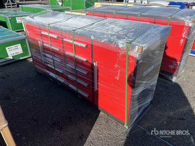 Suihe 2200 mm 10-Drawer Banco de trabajo (Unused)
