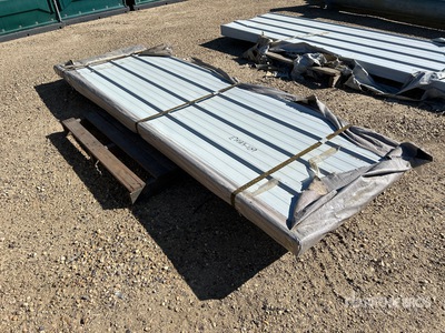 Quantity of 12 ft long siding panels (Unused)