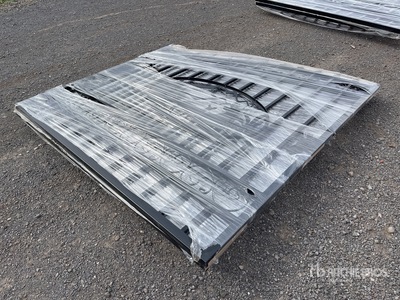 Suihe 14 ft Wrought Iron Bi-Parting Portail d'entrée (Unused)