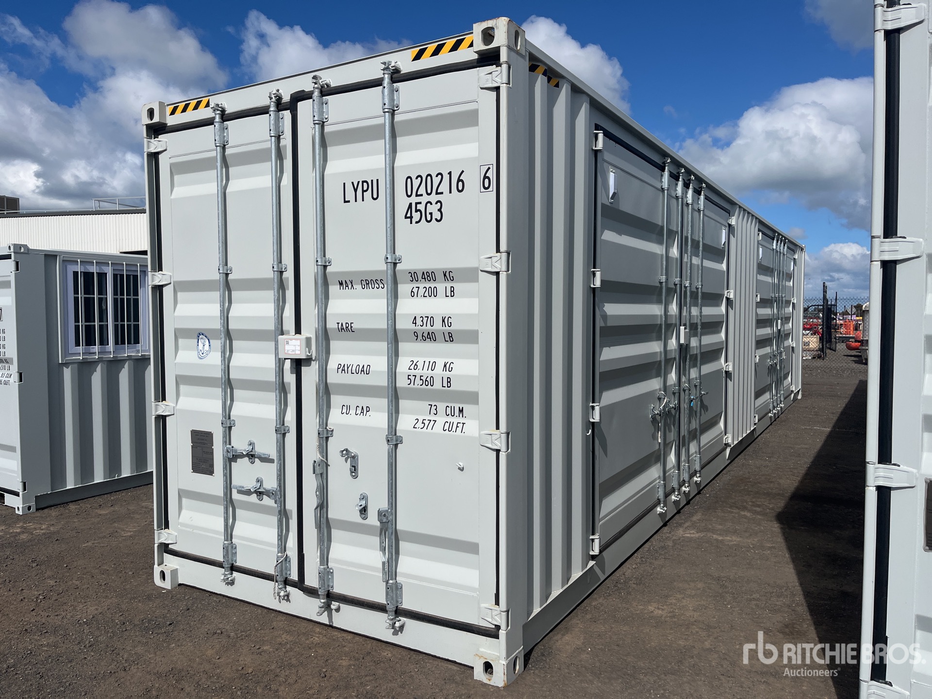 2025 40 ft High Cube Multi-Door Contenedor de almacenamiento