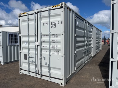 2025 40 ft High Cube Multi-Door Contenedor de almacenamiento