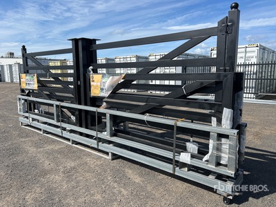 Quantity of (3) Suihe 20 ft Bi-Parting Driveway Gate (Unused)