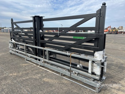 Quantity of (3) Suihe 20 ft Bi-Parting Driveway Gate (Unused)