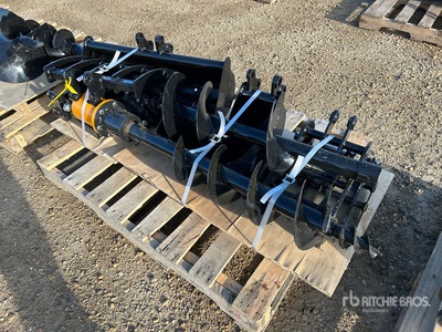 Quantity of (8) 2025 VICSEC Cat 301 VCA-8 Mini Excavator Attachments (Unused)