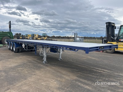 2018 Vawdrey 13.4 m Tri/A Flatbed Trailer