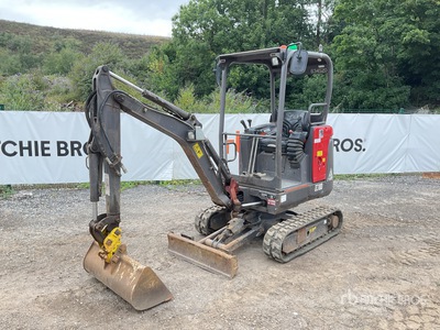 2017 Volvo EC18D Mini Excavator