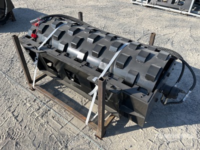 2025 GIYI GY-CW59 1500 mm Padfoot Skid Steer Vibratory Roller (Unused)