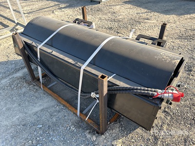 2025 GIYI GY-VR59 1500 mm Skid Steer Vibratory Roller (Unused)