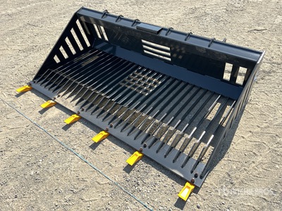2025 GIYI GY-RB66 1670 mm Skeleton Skid Steer Bucket (Unused)