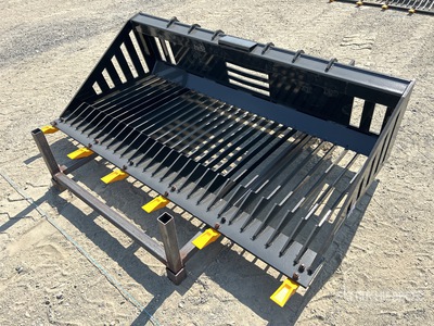 2025 GIYI GY-RB66 1670 mm Skeleton Skid Steer Bucket (Unused)