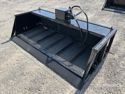 2025 GIYI GY-VB59 1950 mm Vibrating Skid Steer Bucket (Unused)