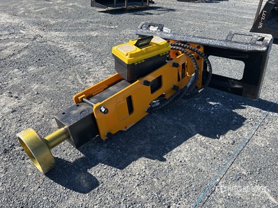 2025 GIYI GY-D680 Skid Steer Post Driver (Unused)