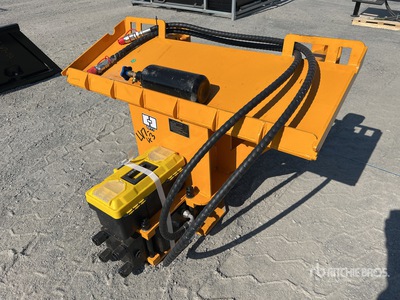 2025 GIYI GY-AD680 Skid Steer Post Driver (Unused)
