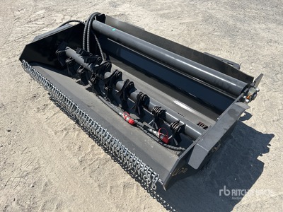 2025 GIYI GY-FM57 1450 mm Skid Steer Flail Mower (Unused)