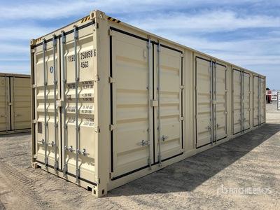 2025 40 ft High Cube Multi-Door Storage Container