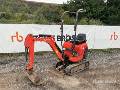 2014 Kubota K008-3 Minikoparka