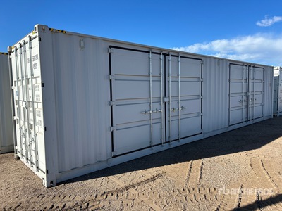 2025 40 ft High Cube Multi-Door Storage Container (Unused)