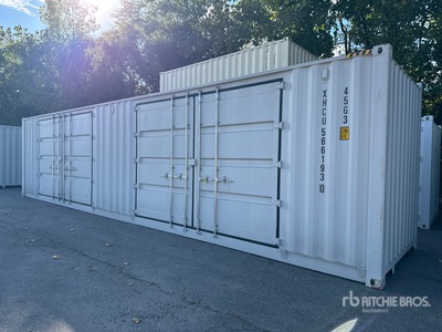 2025 40 ft High Cube Multi-Door 40 ft One-Way High Cube Multi-Door Conteneur de stockage (Unused)