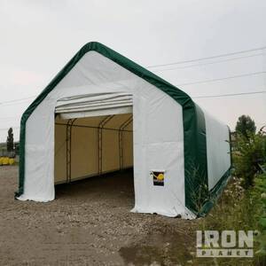 Gold Mountain SP204016DP-610g PVC Storage Canopy (Unused)