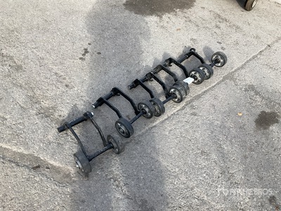 Quantity of (5) Bomag Vibratory plate wheels