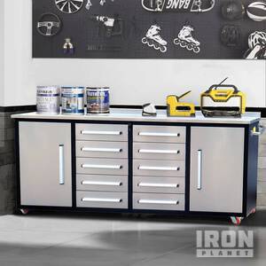 Steelman 7FT-10D-2 Tool Cabinet (Unused)